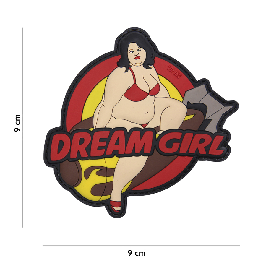 Embleem 3D PVC Dream girl #17031