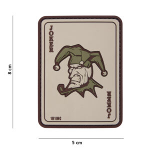 Embleem 3D PVC Joker coyote #18086