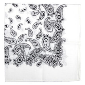 Bandana patroon wit #130