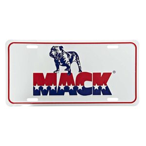 Nummerplaat mack #7188