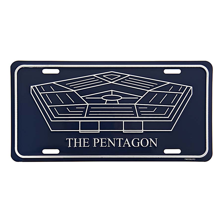 Nummerplaat Pentagon #2185