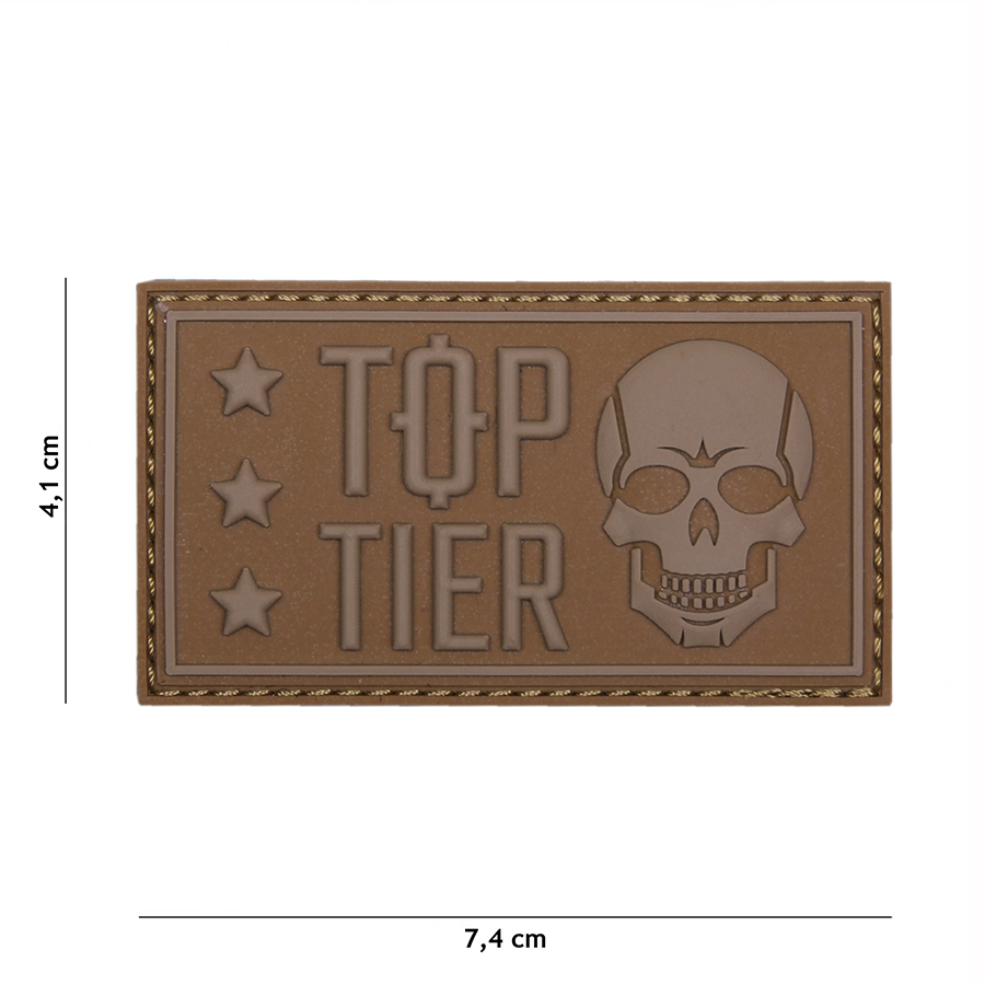 Embleem 3D PVC Top Tier coyote #19023