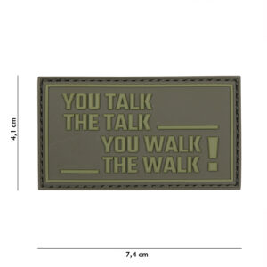 Embleem 3D PVC You talk