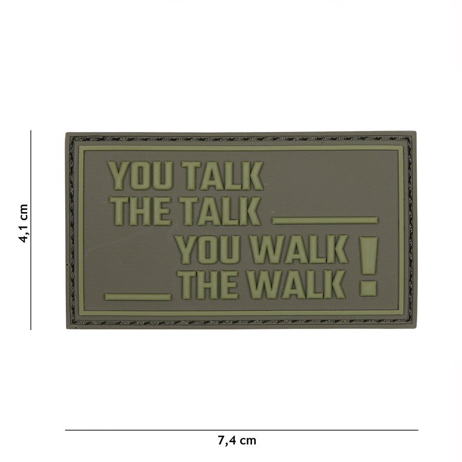 Embleem 3D PVC You talk