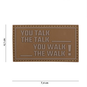 Embleem 3D PVC You talk