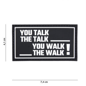 Embleem 3D PVC You talk