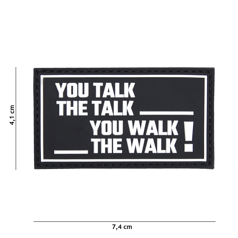 Embleem 3D PVC You talk