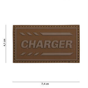 Embleem 3D PVC Charger coyote #19039