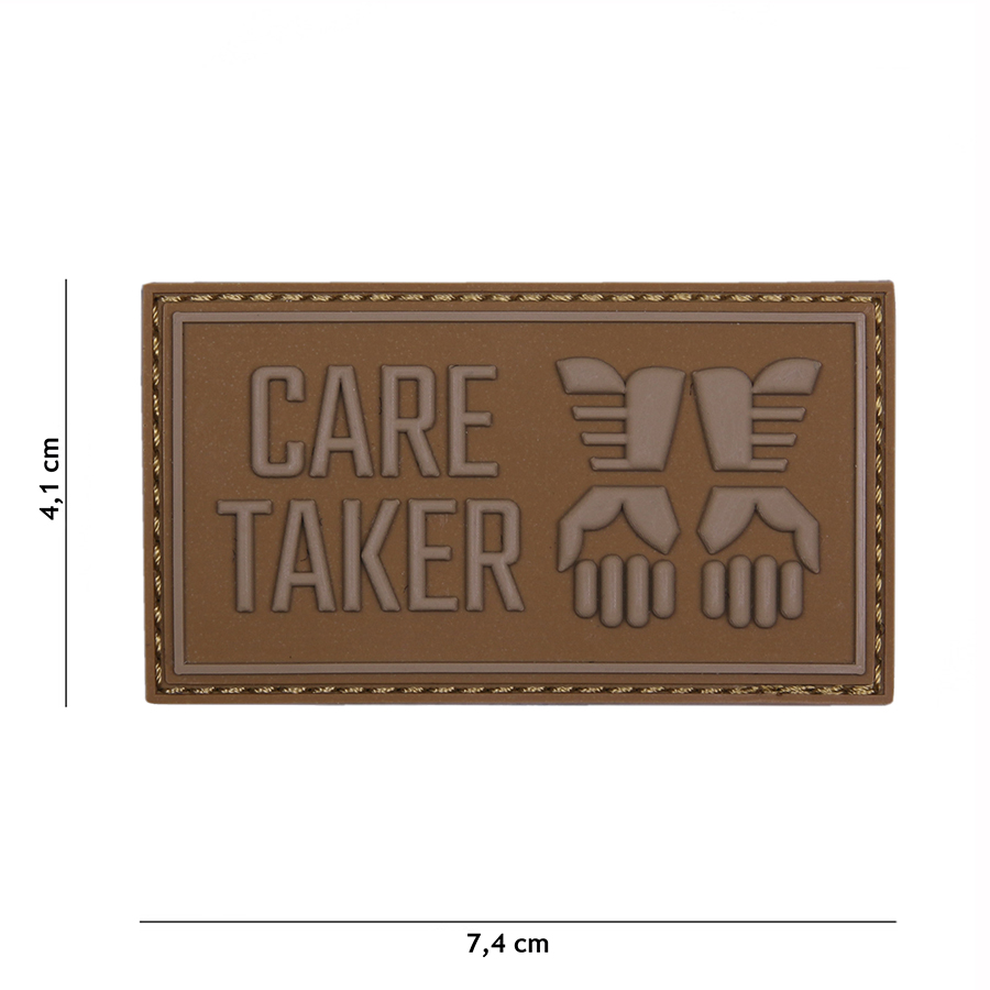 Embleem 3D PVC Care taker coyote #16004