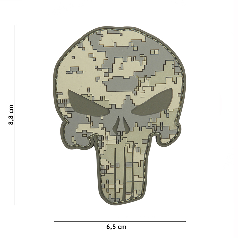 Embleem 3D PVC Punisher #19068