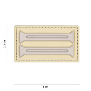 Embleem 3D PVC Duitse Insignia coyote #20043