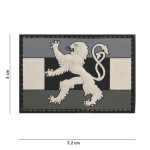 Embleem 3D PVC Benelux vlag grijs #20070