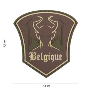 Embleem 3D PVC Belgische duivel #20073