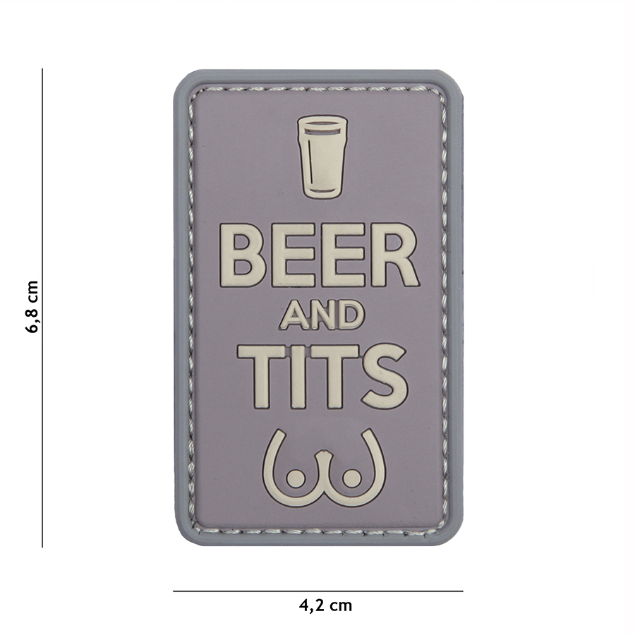 Embleem 3D PVC Beer and Tits #13107