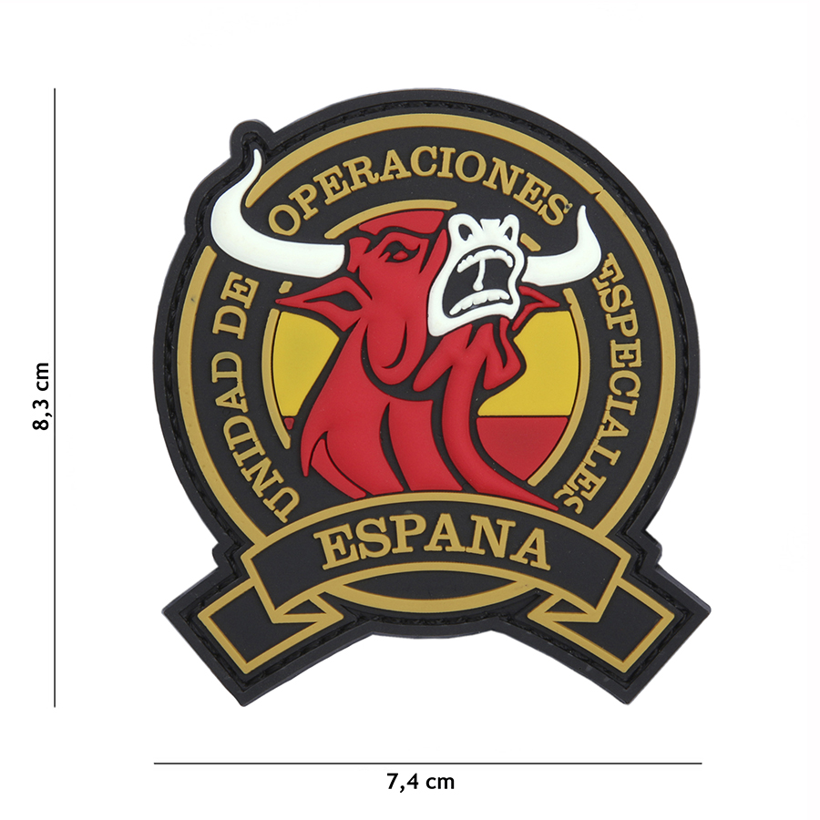 Embleem 3D PVC Espana rood #13101