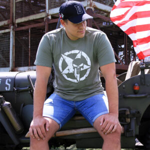 T-shirt Allied Star - punisher