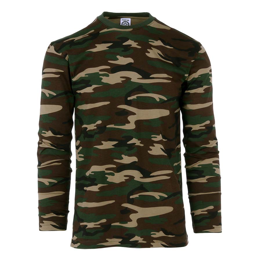 T-shirt lange mouw woodland T-shirt lange mouw woodland