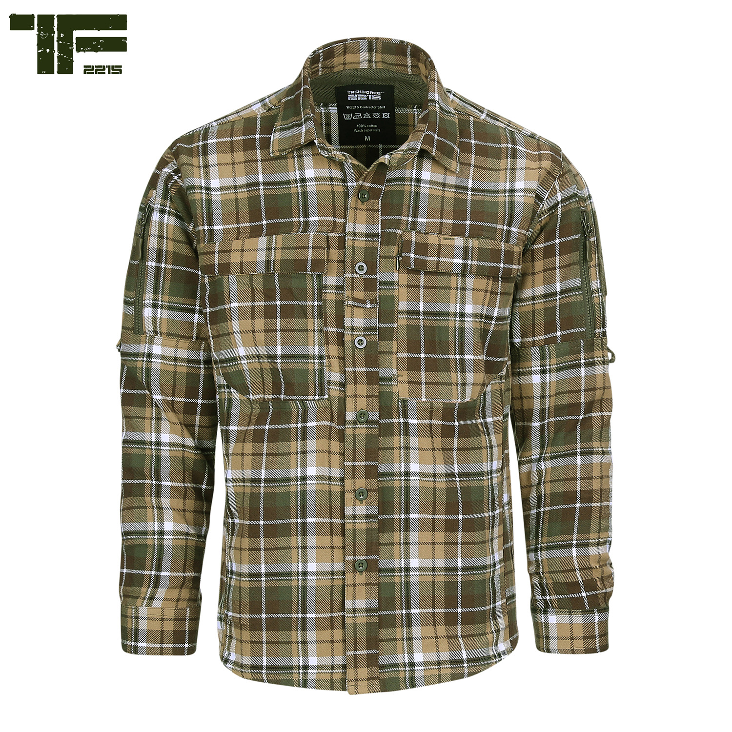 TF-2215 Flannel contractor overhemd TF-2215 Flannel contractor overhemd