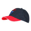 Baseball cap 75 jaar vrijheid rood/blauw Baseball cap 75 jaar vrijheid rood/blauw