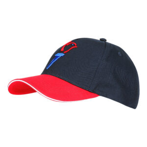 Baseball cap 75 jaar vrijheid rood/blauw