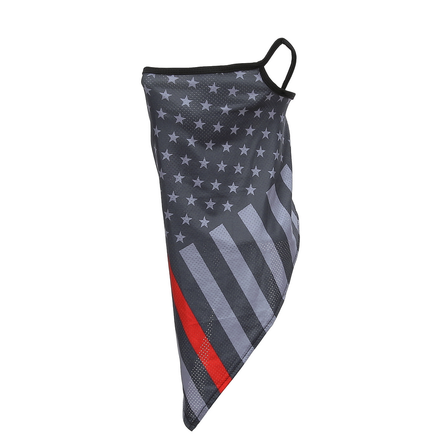 Gezichtsmasker met oorlus USA grijs style 3 Gezichtsmasker met oorlus USA grijs style 3