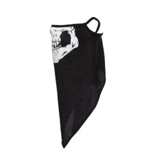 Gezichtsmasker met oorlus skull style 9