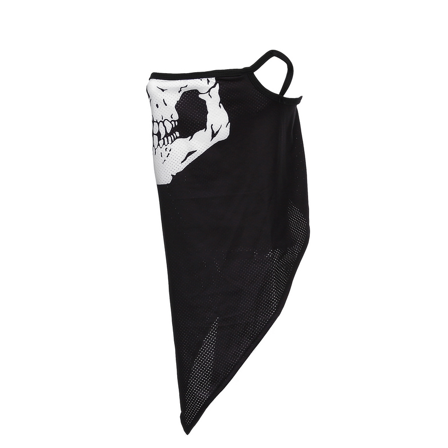 Gezichtsmasker met oorlus skull style 9