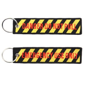 Sleutelhanger Danger do not pull #66