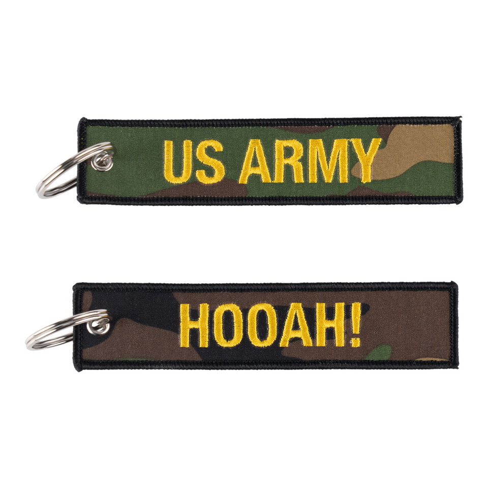 Sleutelhanger Hooah US Army #131 Sleutelhanger Hooah US Army #131