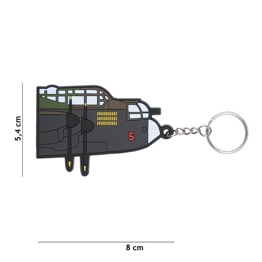 Sleutelhanger 3D PVC Avro Lancaster #112 Sleutelhanger 3D PVC Avro Lancaster #112