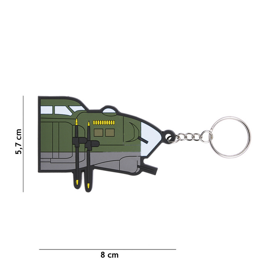 Sleutelhanger 3D PVC B-17 Flying Fortress #111 Sleutelhanger 3D PVC B-17 Flying Fortress #111