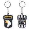 Sleutelhanger 3D PVC 101st Airborne D-Day 44 #133 Sleutelhanger 3D PVC 101st Airborne D-Day 44 #133