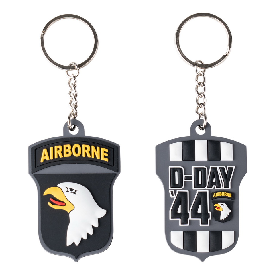 Sleutelhanger 3D PVC 101st Airborne D-Day 44 #133 Sleutelhanger 3D PVC 101st Airborne D-Day 44 #133