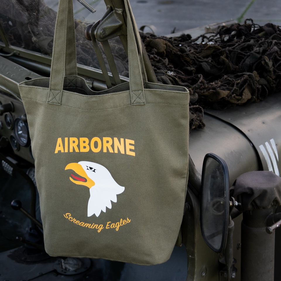 Canvas draagtas 101st Airborne Division Canvas draagtas 101st Airborne Division