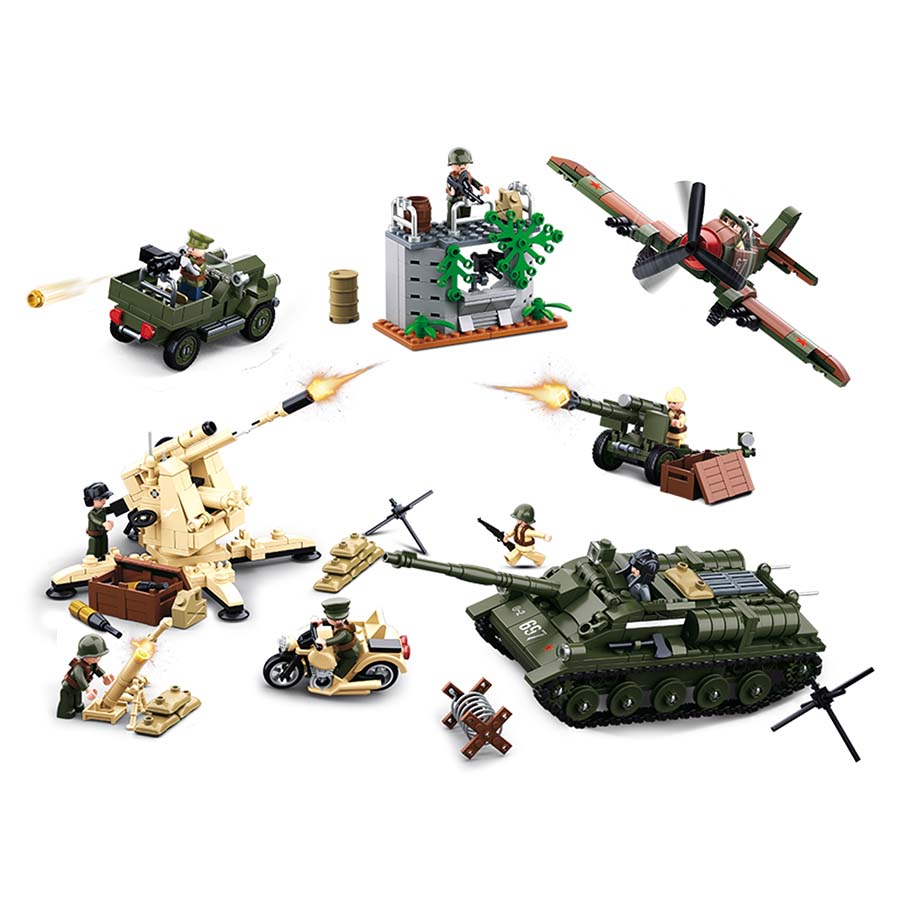 Sluban WWII Battle of Kursk M38-B0697 #16073