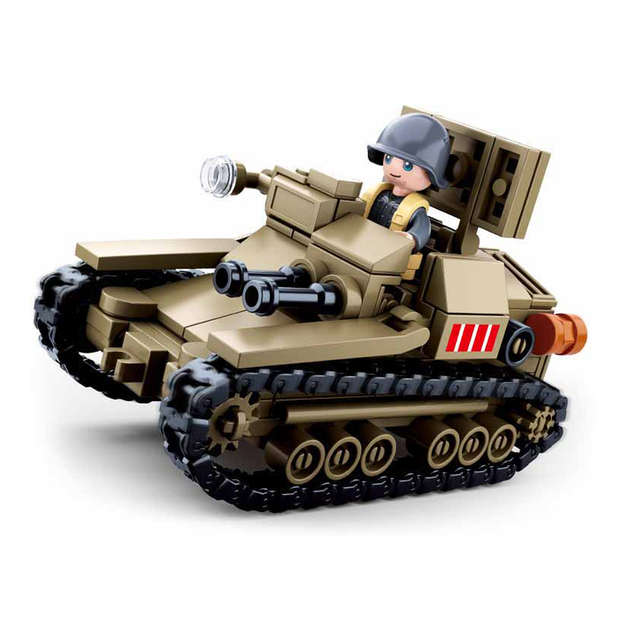 Sluban Small Italian tank M38-B0709 #16138