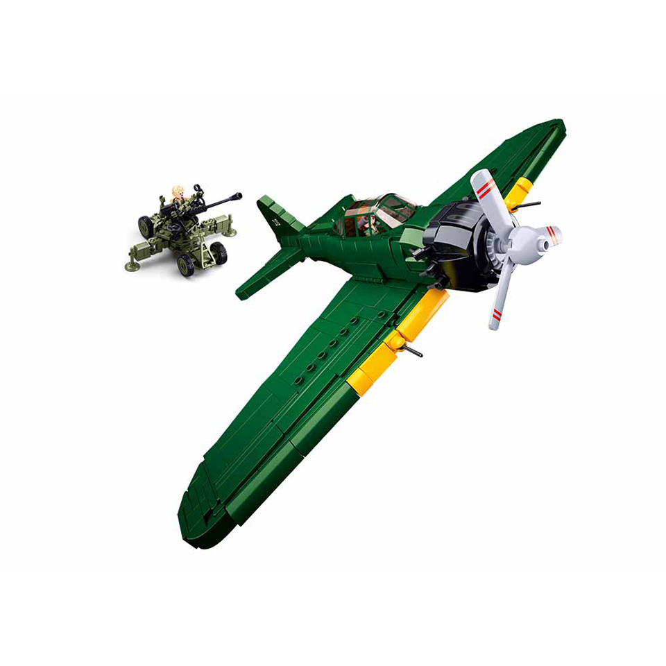 Sluban WWII A6M Zero M38-B1108 #16185
