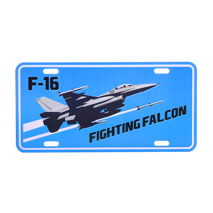 Nummerplaat F-16 Fighting Falcon Nummerplaat F-16 Fighting Falcon