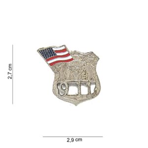 Embleem metaal New York police #7034