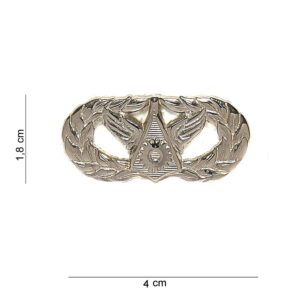 Embleem metaal civil engineer badge #7051