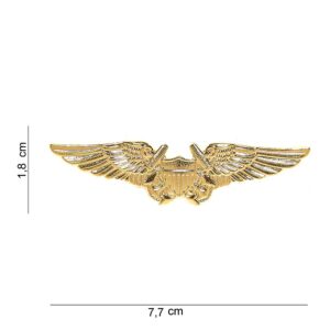 Embleem metaal wing US #7017