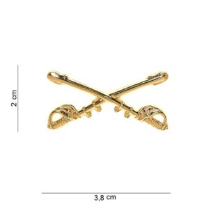 Embleem metaal sabel SET #6037