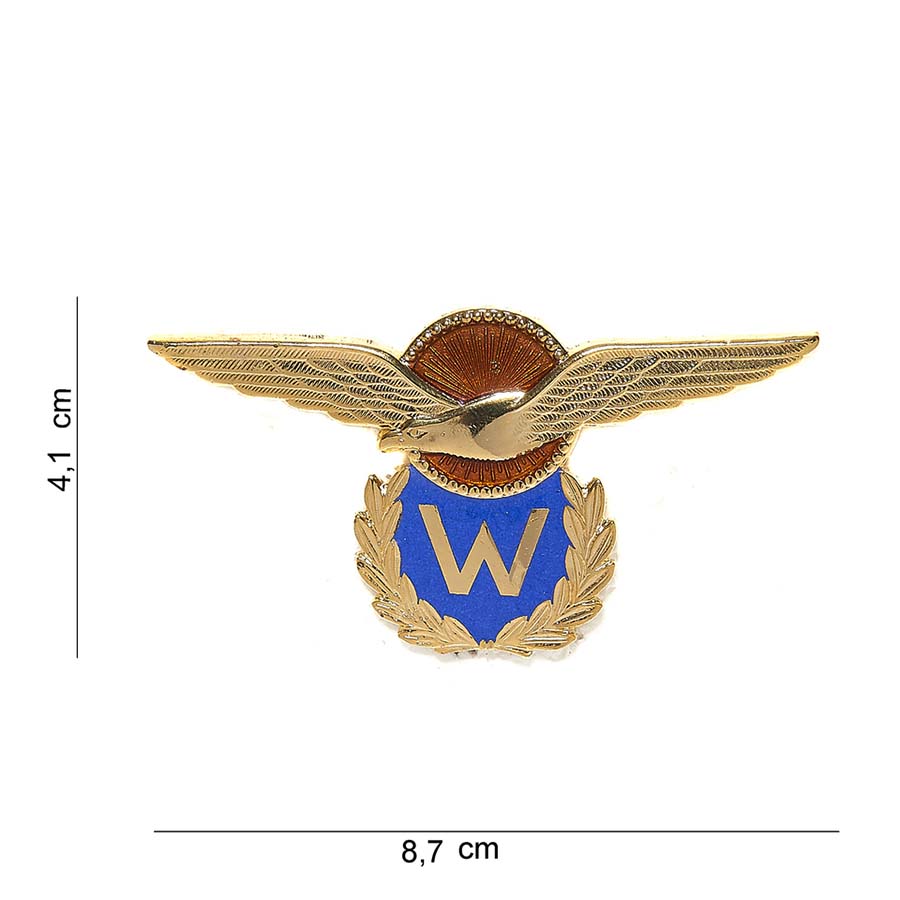 Embleem metaal KLU #6090