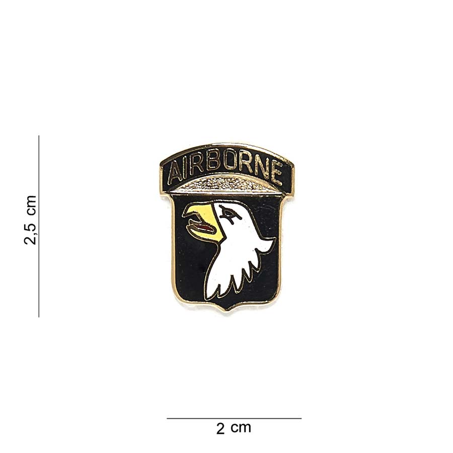Embleem metaal 101st airborne US #7062