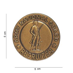 Embleem metaal army national guard recruiting #7008