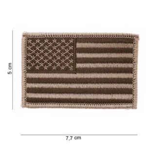 Embleem stof vlag USA desert #1020