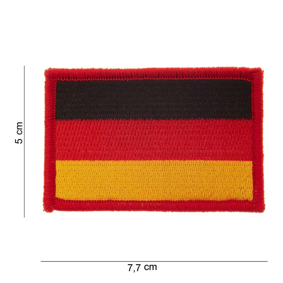 Embleem stof Duitse vlag (klein) #1027