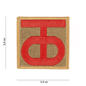 Embleem stof 90th US Infantry Division WWII #3051