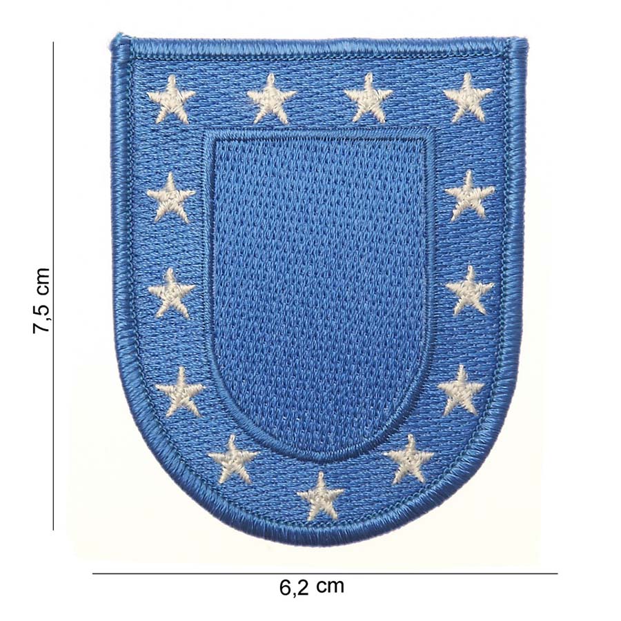 Embleem stof US army groot #3021