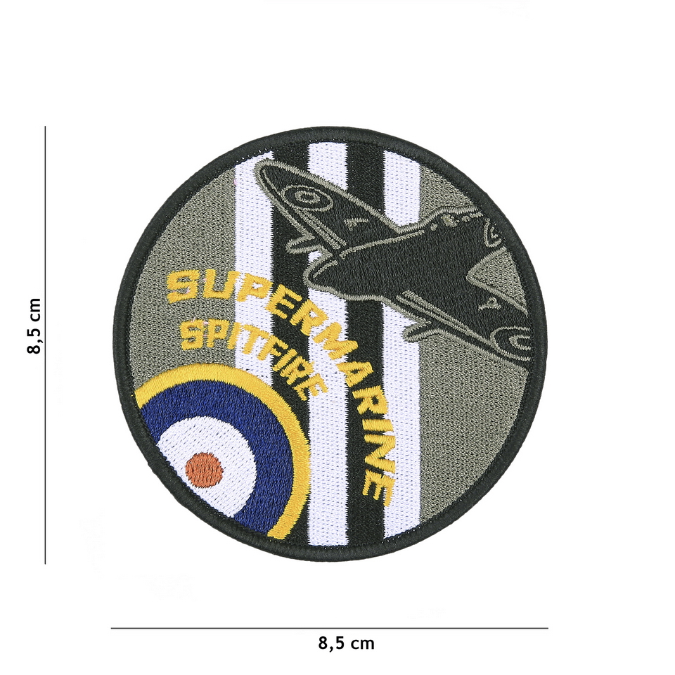 Embleem stof spitfire invasion marks #5069